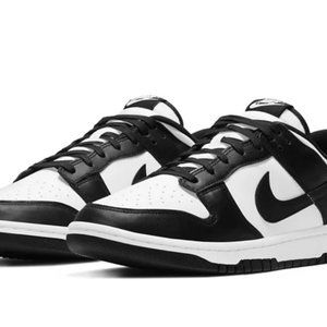 DUNK LOW GS 'BLACK WHITE'